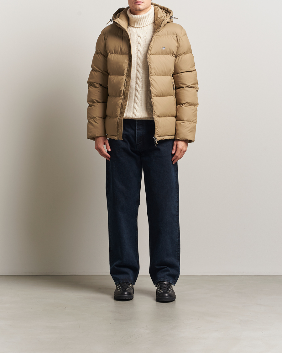 Herren | Jacken | GANT | The Active Cloud Down Jacket Light Taupe