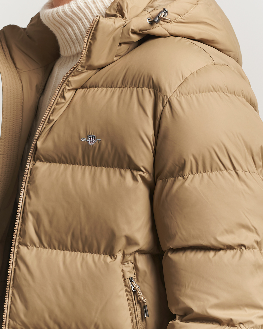 Herren | Jacken | GANT | The Active Cloud Down Jacket Light Taupe