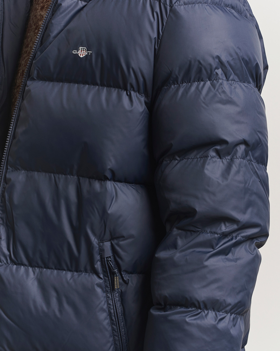 Herren | Jacken | GANT | The Active Cloud Mid Length Jacket Evening Blue