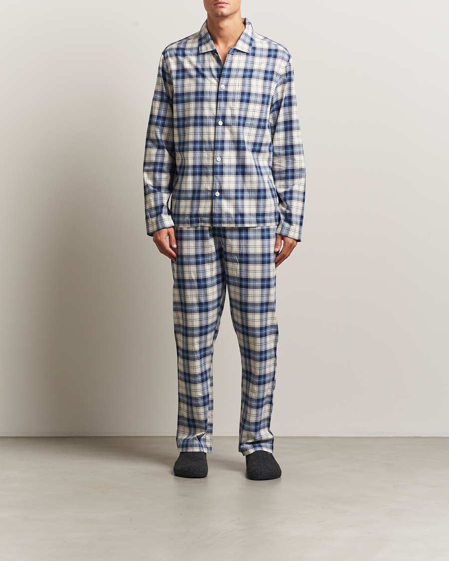 Herren | Schlafanzüge & Bademäntel | GANT | Checked Pyjama Set Blue Water