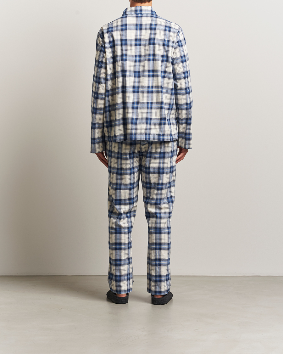 Herren | Schlafanzüge & Bademäntel | GANT | Checked Pyjama Set Blue Water