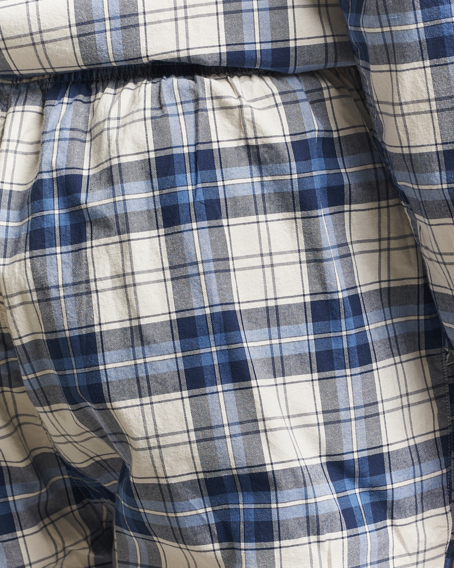 Herren | Schlafanzüge & Bademäntel | GANT | Checked Pyjama Set Blue Water