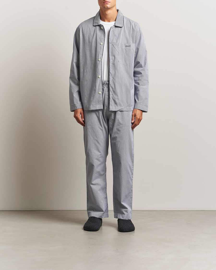 Herren | Schlafanzüge & Bademäntel | GANT | Striped Pyjama Set Persian Blue