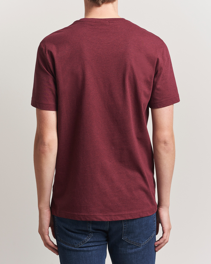 Herren | T-Shirts | GANT | The Original T-Shirt Bordeaux Melange