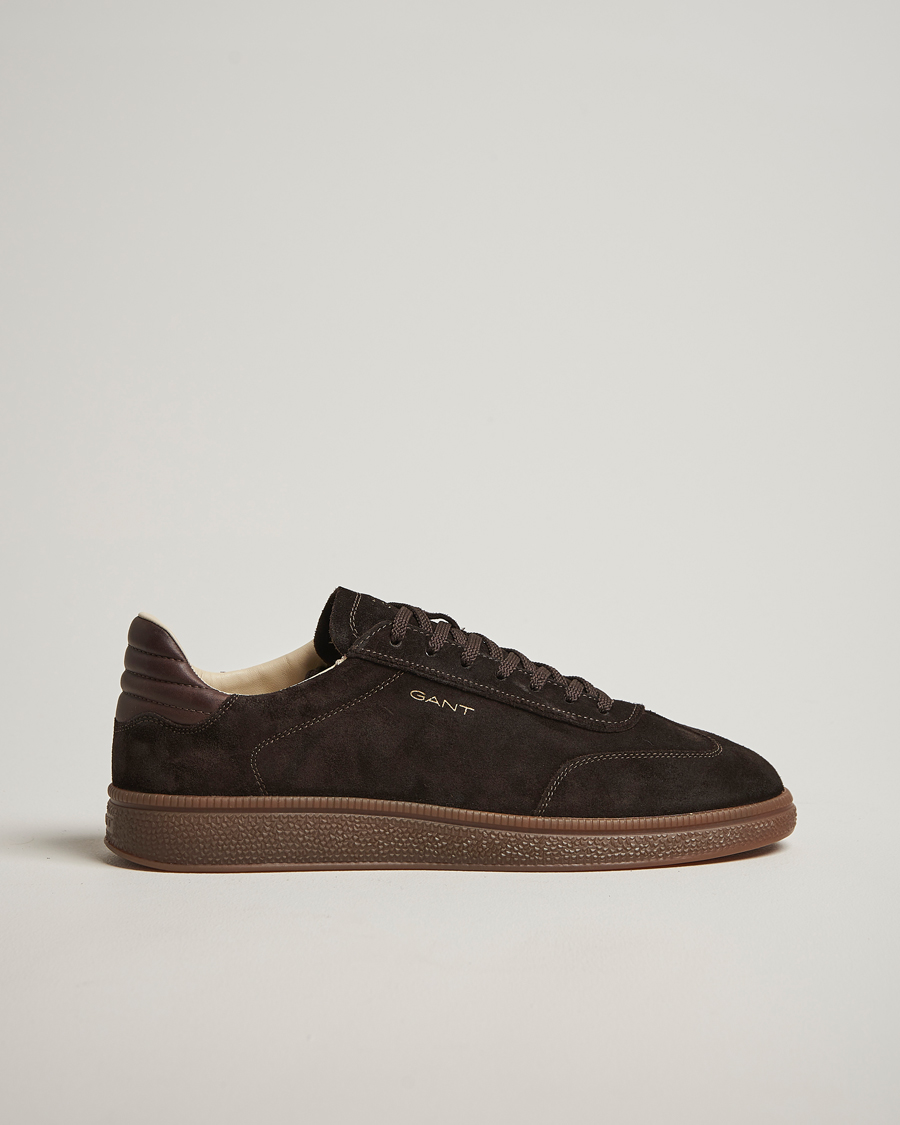 Herren | Sneaker | GANT | Cuzmo Suede Sneaker Dark Brown