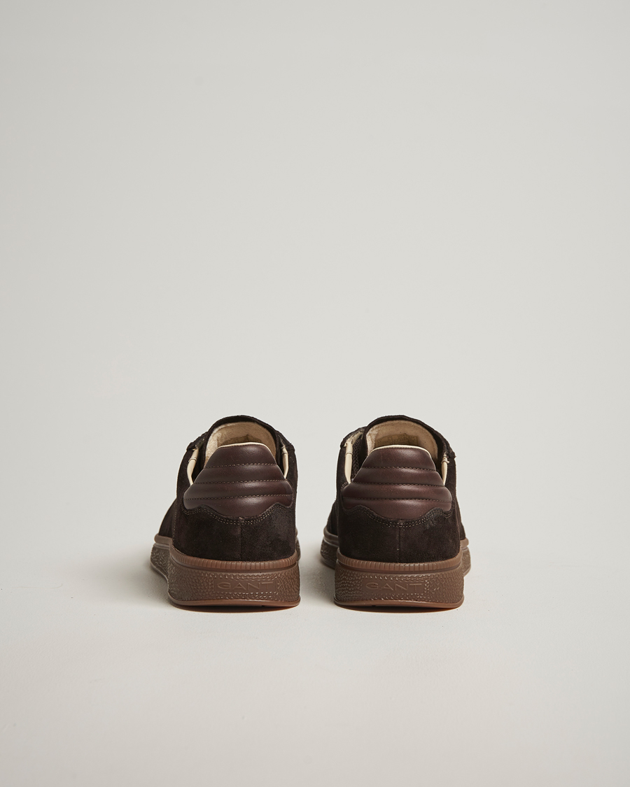 Herren | Sneaker | GANT | Cuzmo Suede Sneaker Dark Brown