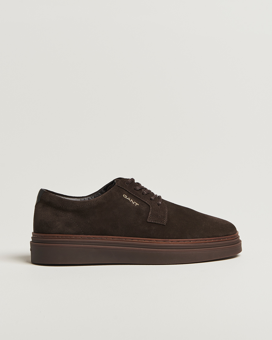 Herren | Sneaker | GANT | Kinzoon Suede Derby Sneaker Espresso Brown