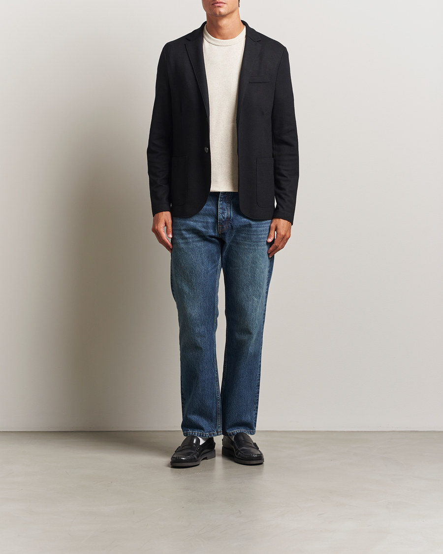 Herren | Sakkos | Harris Wharf London | Two Button Superfine Merino Blazer Black