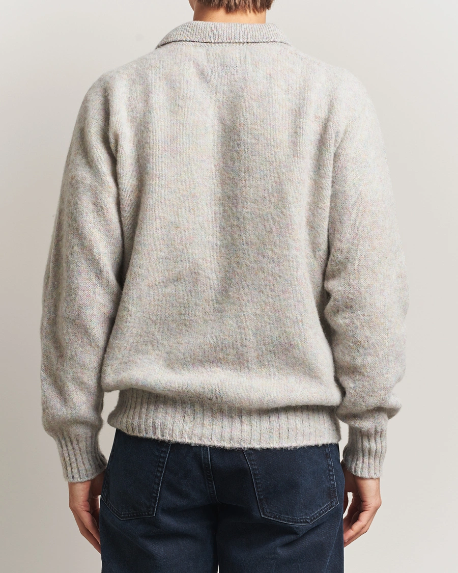 Herren | Pullover | Howlin' | Brushed Wool Polo Galaxy