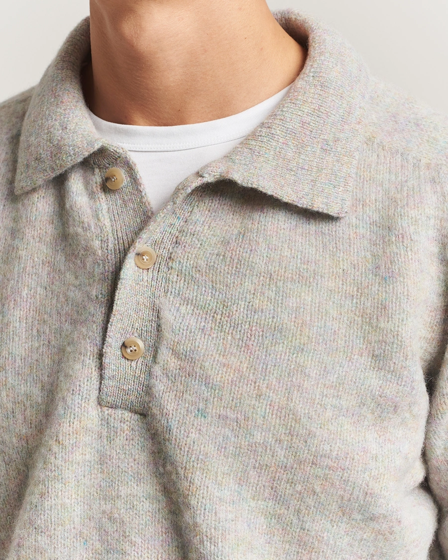 Herren | Pullover | Howlin' | Brushed Wool Polo Galaxy