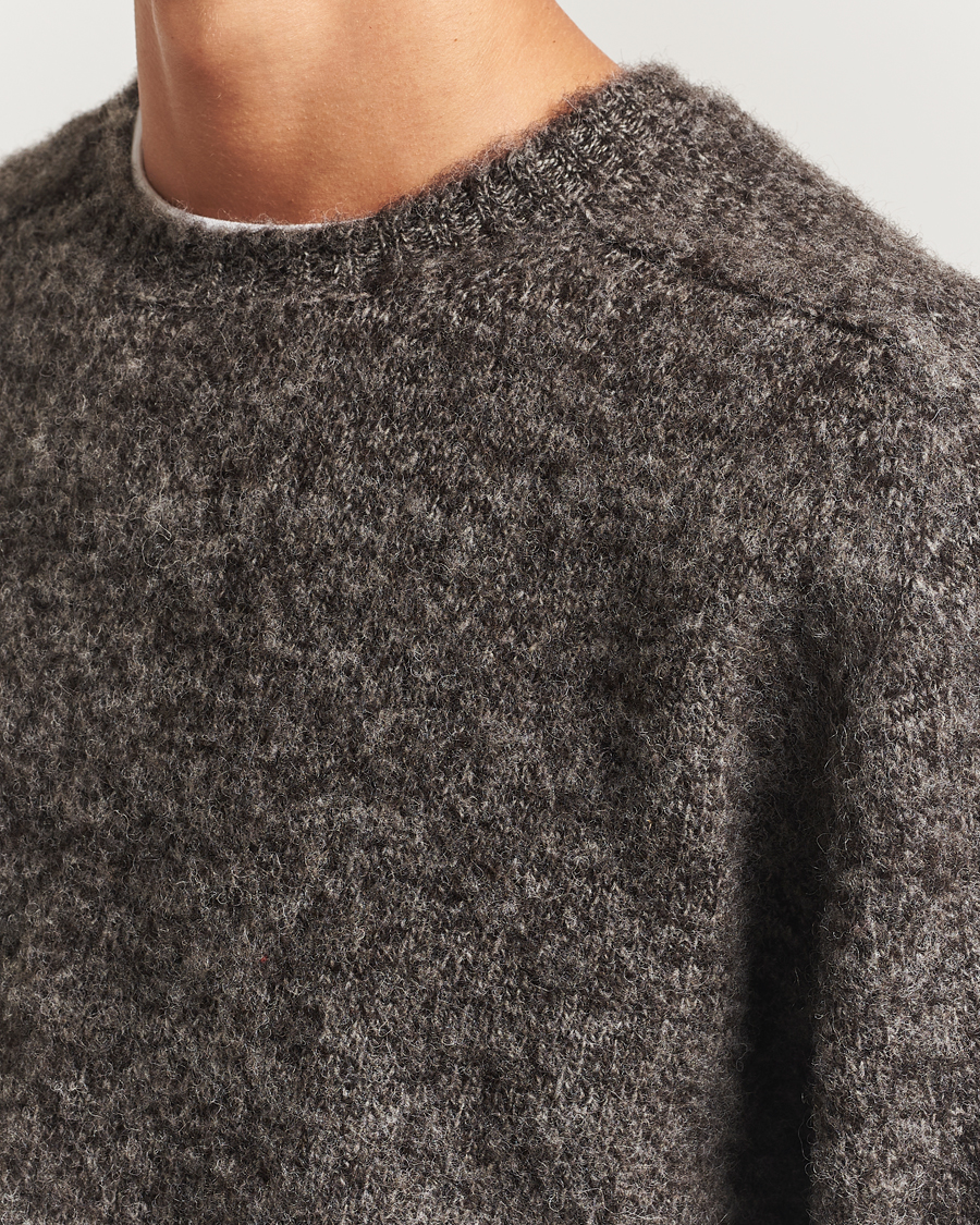 Herren | Pullover | Howlin' | Shaggy Bear Sweater Black Melange