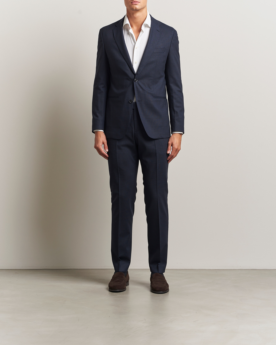 Herren | Anzüge | BOSS BLACK | Huge Wool Suit Dark Blue