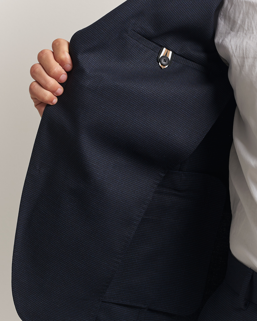 Herren | Anzüge | BOSS BLACK | Huge Wool Suit Dark Blue