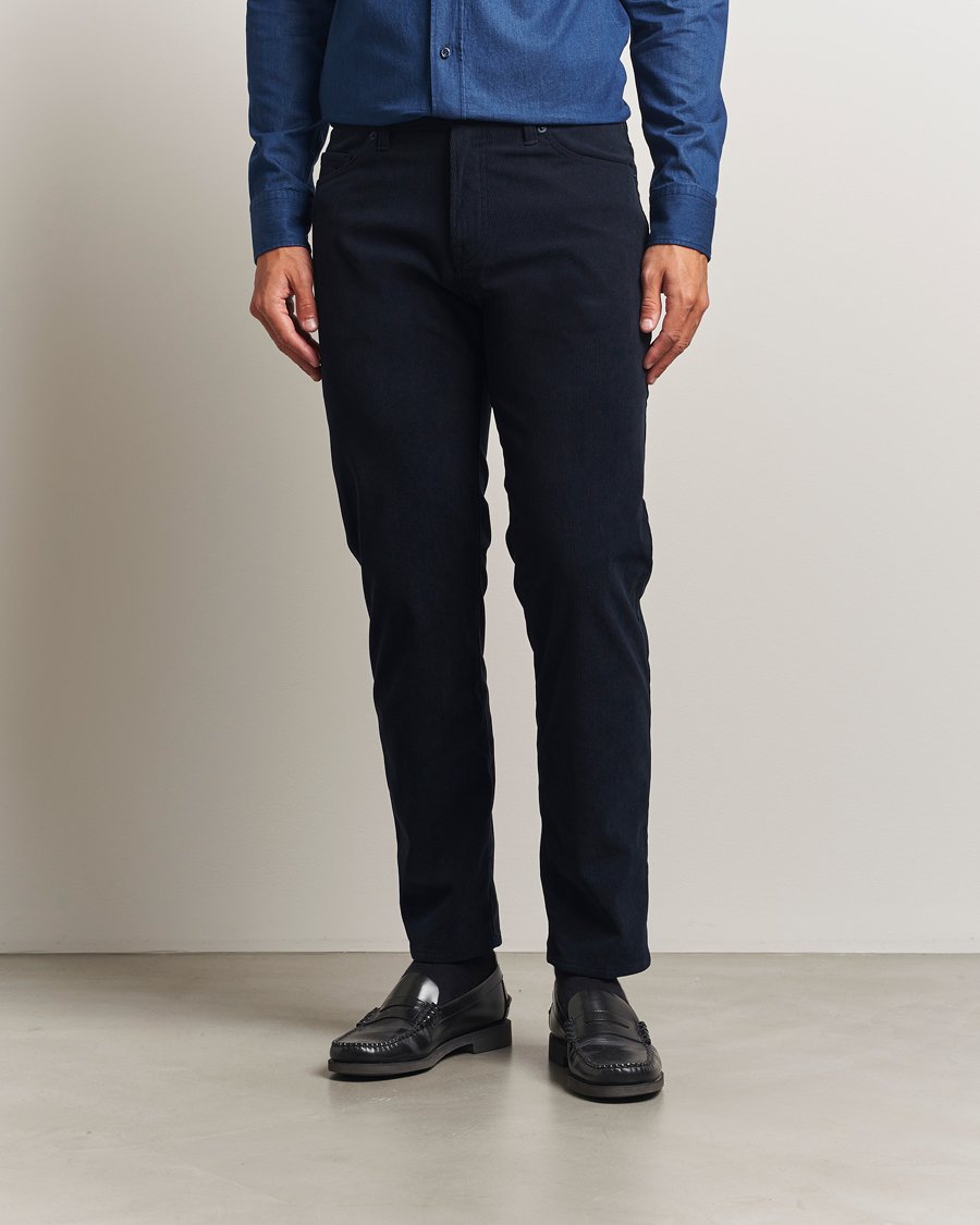 Herren | Hosen | BOSS BLACK | Re.Maine Corduroy 5-Pocket Pants Dark Blue