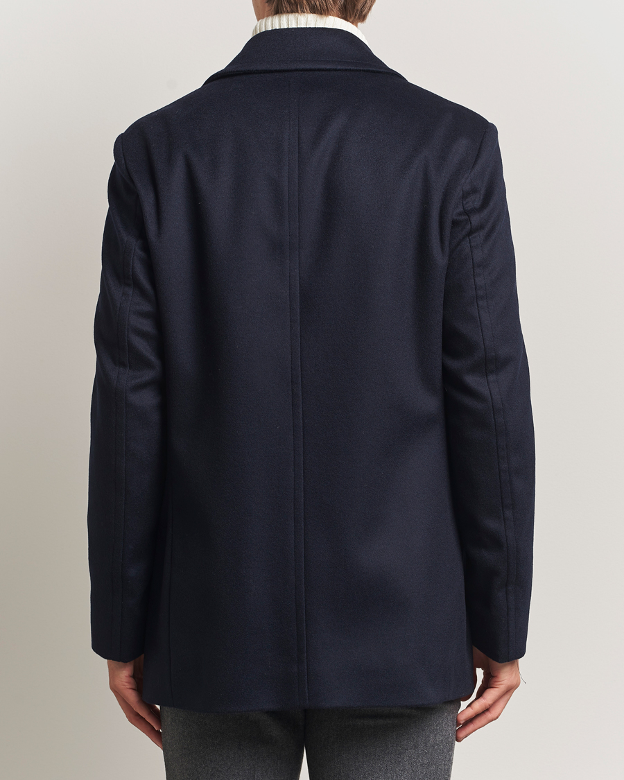 Herren | Jacken | BOSS BLACK | Hyde Wool Peacoat Dark Blue