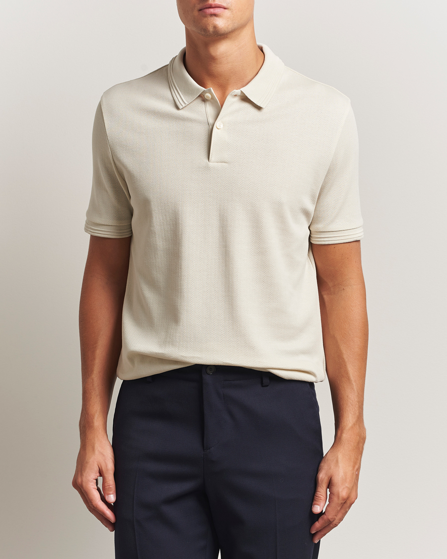 Herren | Poloshirts | BOSS BLACK | Parlay Structured Polo Open White