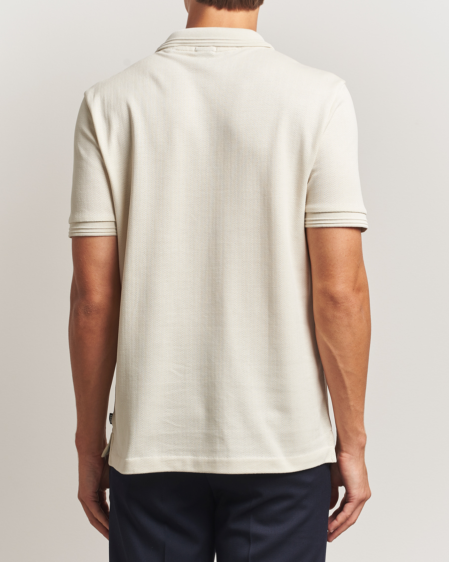 Herren | Poloshirts | BOSS BLACK | Parlay Structured Polo Open White