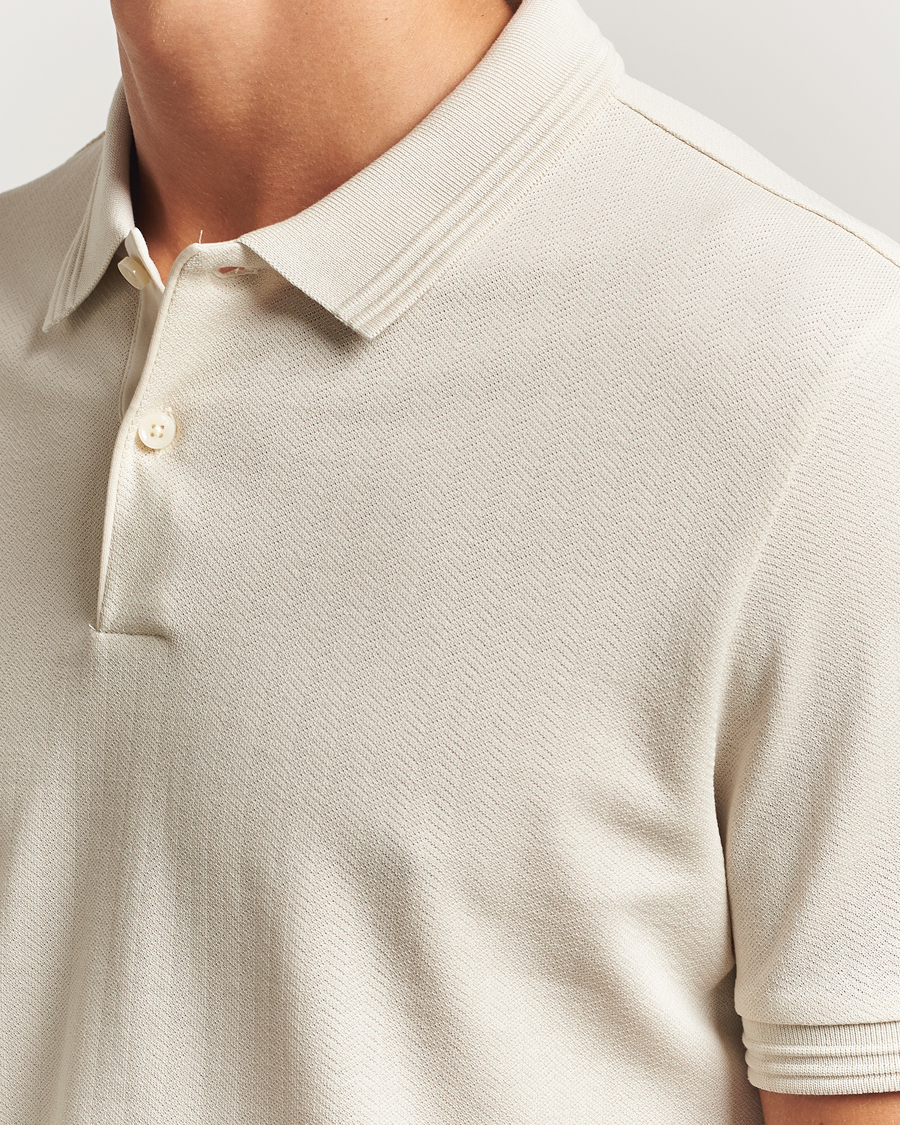 Herren | Poloshirts | BOSS BLACK | Parlay Structured Polo Open White