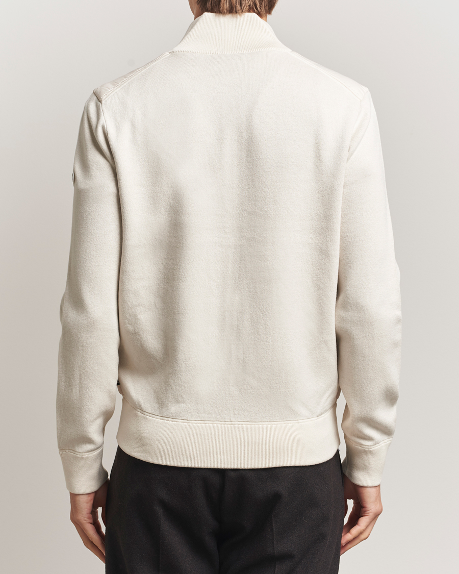 Herren | Pullover | BOSS BLACK | Hernest Hybrid Full Zip Open White