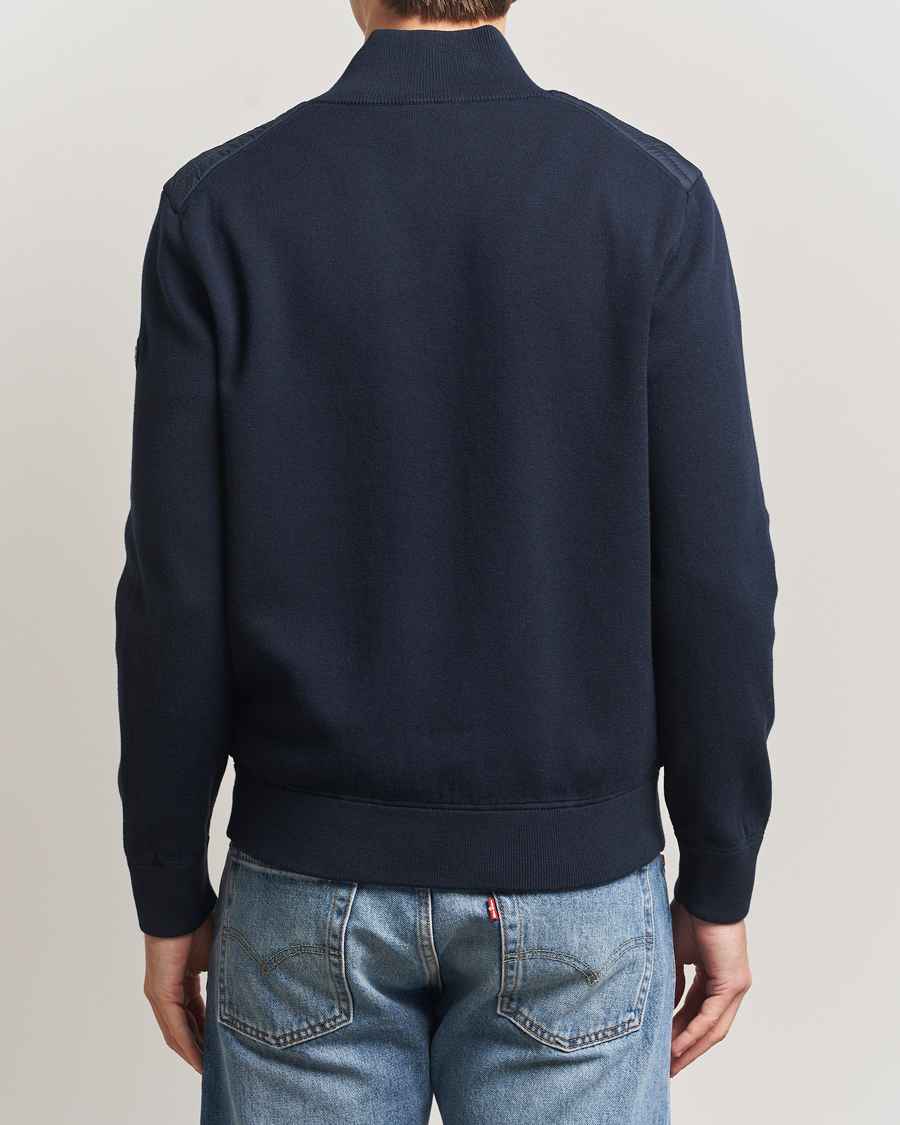 Herren | Jacken | BOSS BLACK | Hernest Hybrid Full Zip Dark Blue