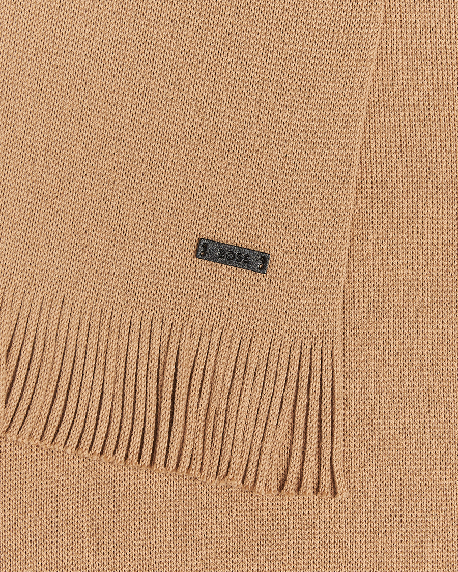 Herren | Schals | BOSS BLACK | Albas Wool Scarf Medium Beige
