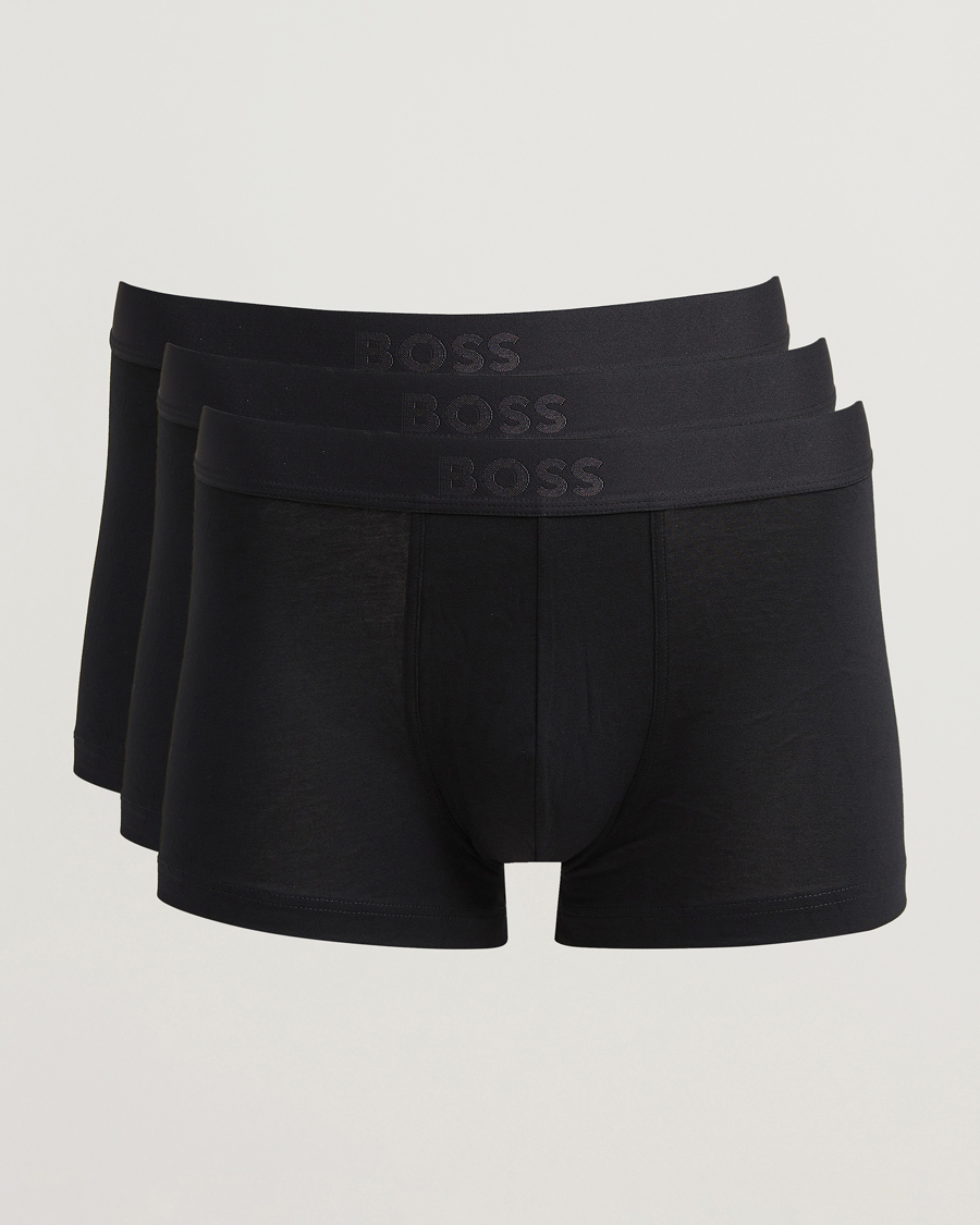 Herren | Unterwäsche | BOSS BLACK | 3-Pack One Trunk Black