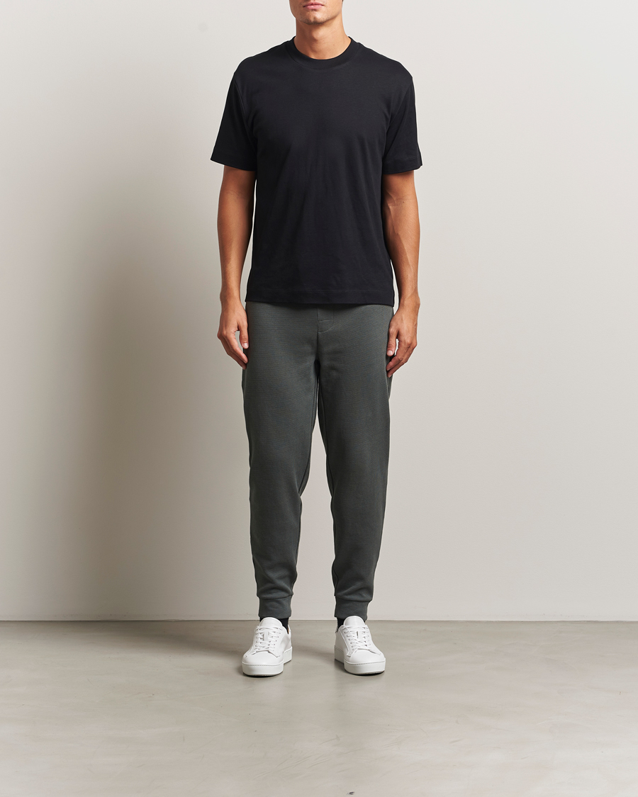 Herren | Schlafanzüge & Bademäntel | BOSS BLACK | Waffle Pyjama Pants Open Green