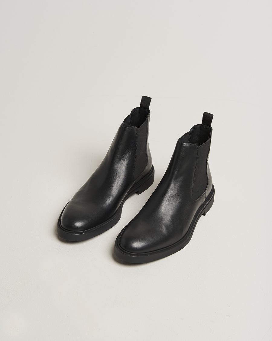 Herren | Boots | BOSS BLACK | Calev Leather Chelsea Boot Black