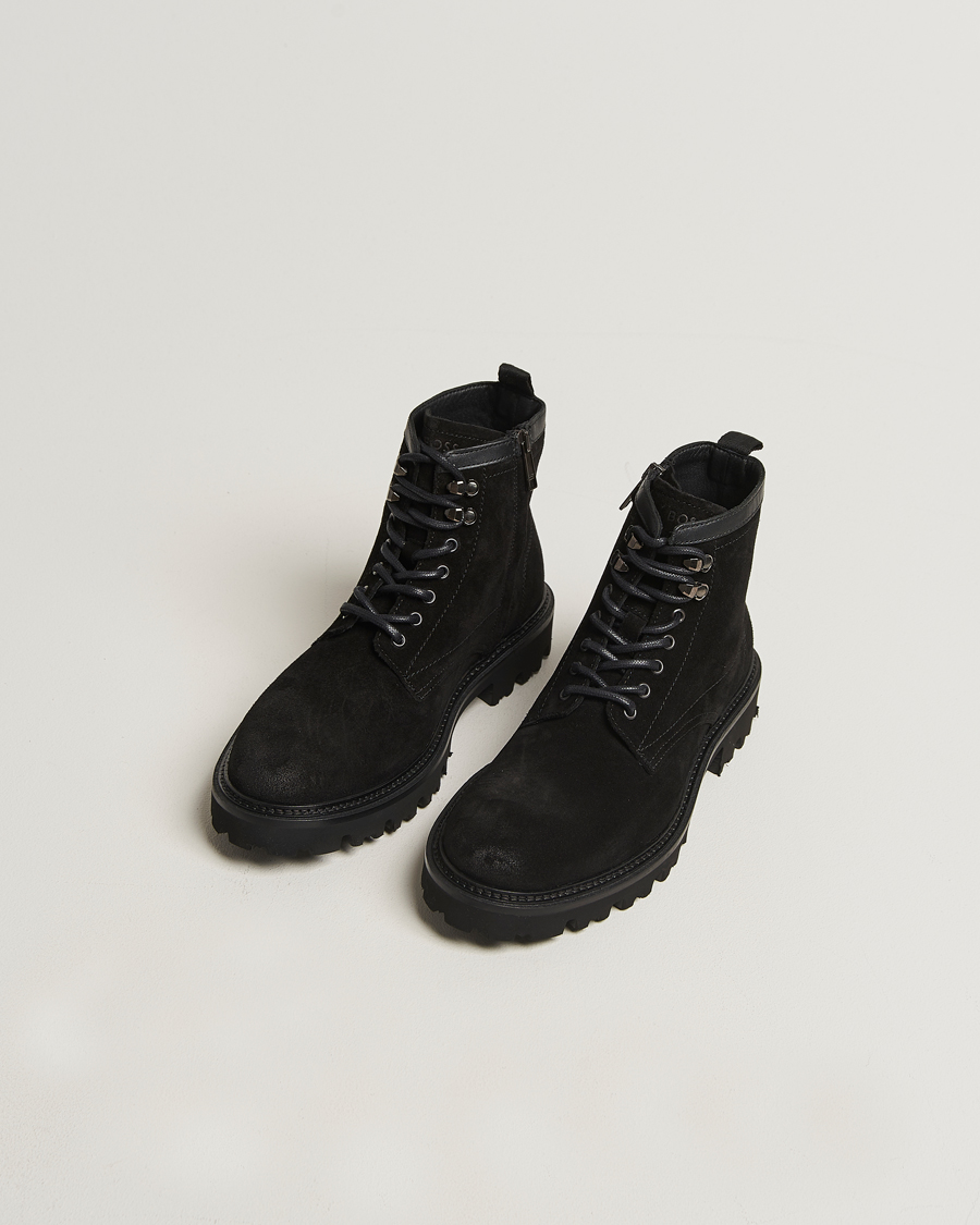 Herren | Boots | BOSS BLACK | Julyo Suede Boot Black