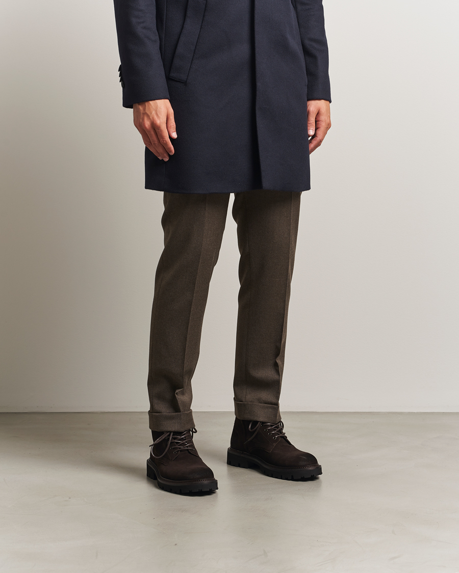 Herren | Boots | BOSS BLACK | Julyo Suede Boot Dark Brown