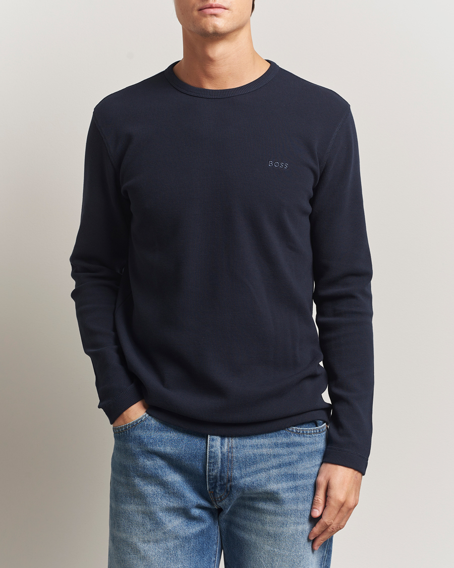 Herren | Pullover | BOSS ORANGE | Tempesto Sweater Dark Blue
