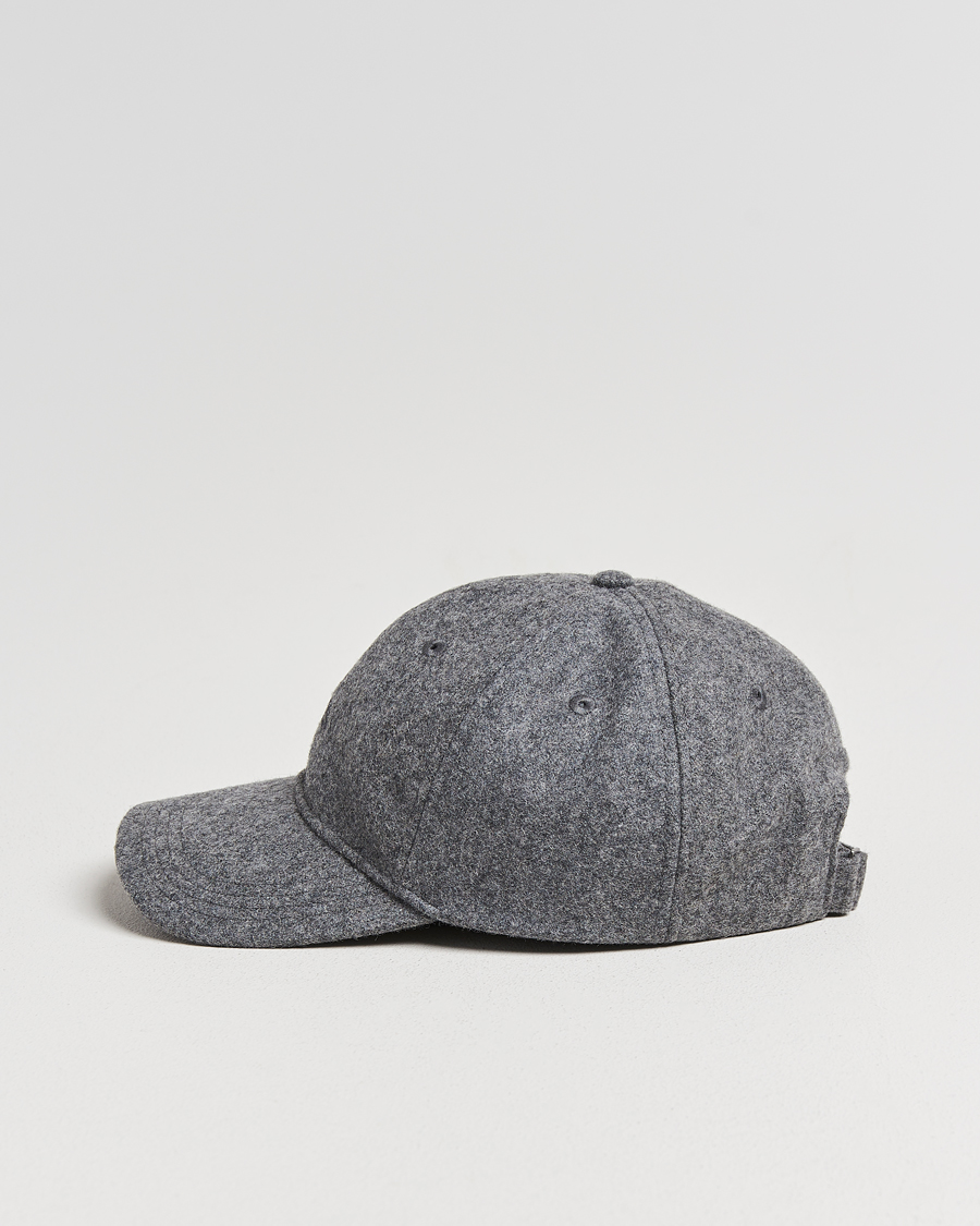 Herren | Hüte & Mützen | BOSS ORANGE | Derrel Wool Cap Open Grey
