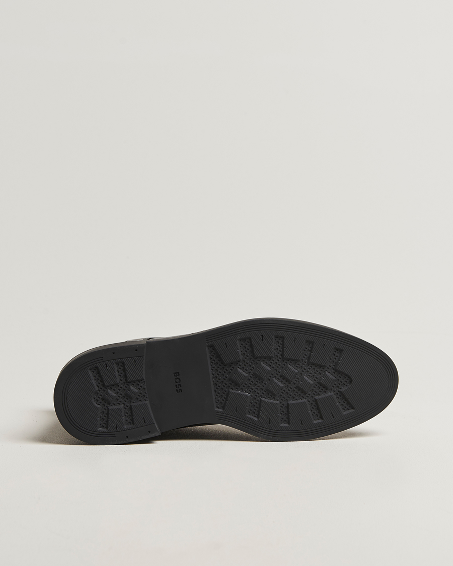 Herren | Boots | BOSS BLACK | Calev Leather Brogue Boot Black
