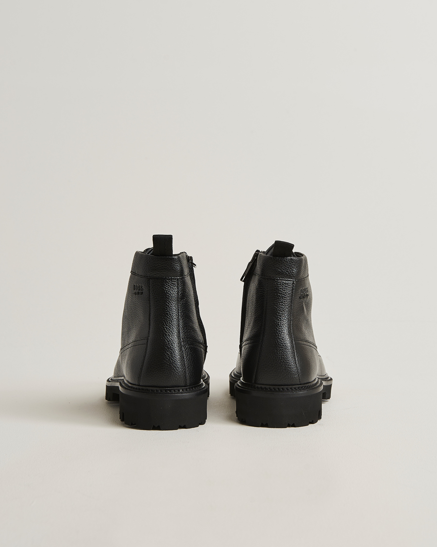 Herren | Boots | BOSS BLACK | Julyo Leather Boot Black