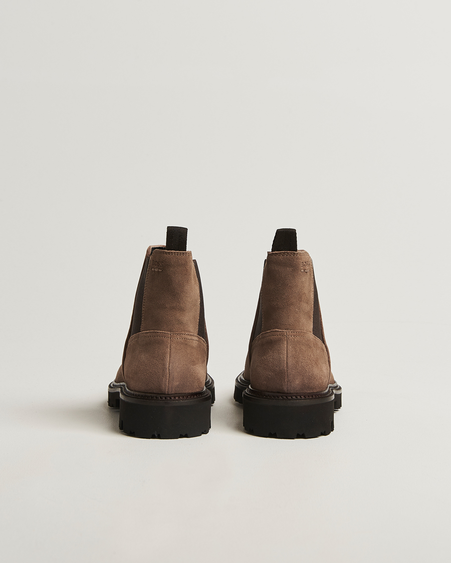 Herren | Boots | BOSS BLACK | Julyo Suede Chelsea Boot Medium Beige