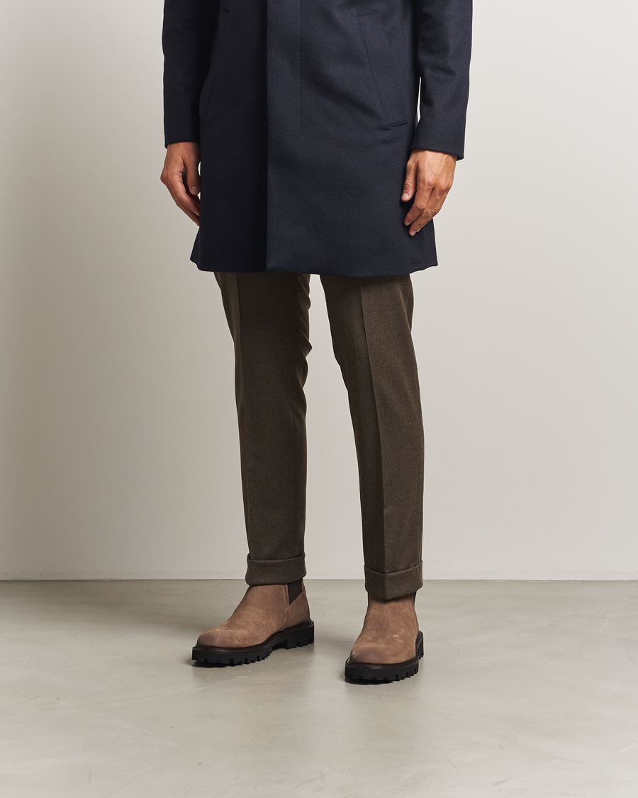 Herren | Boots | BOSS BLACK | Julyo Suede Chelsea Boot Medium Beige