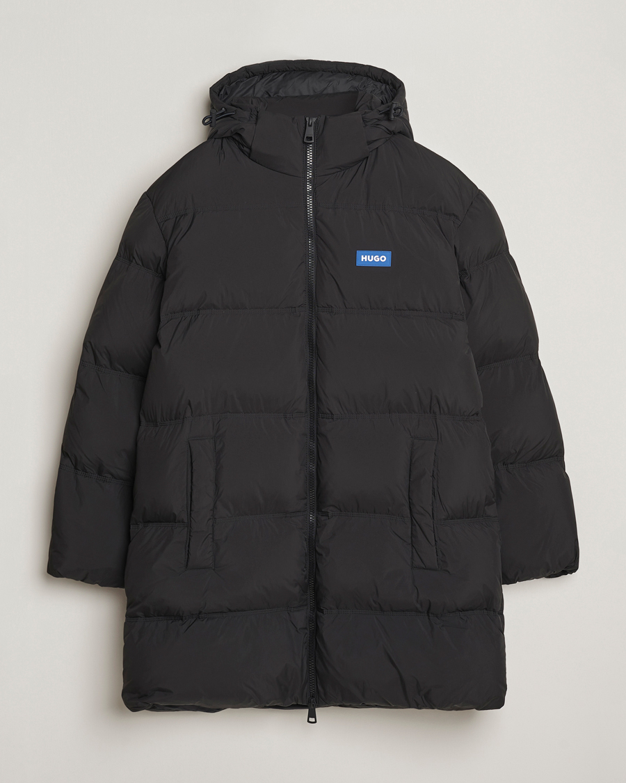 Herren | Jacken | HUGO | Bodi Hooded Puffer Parka Black