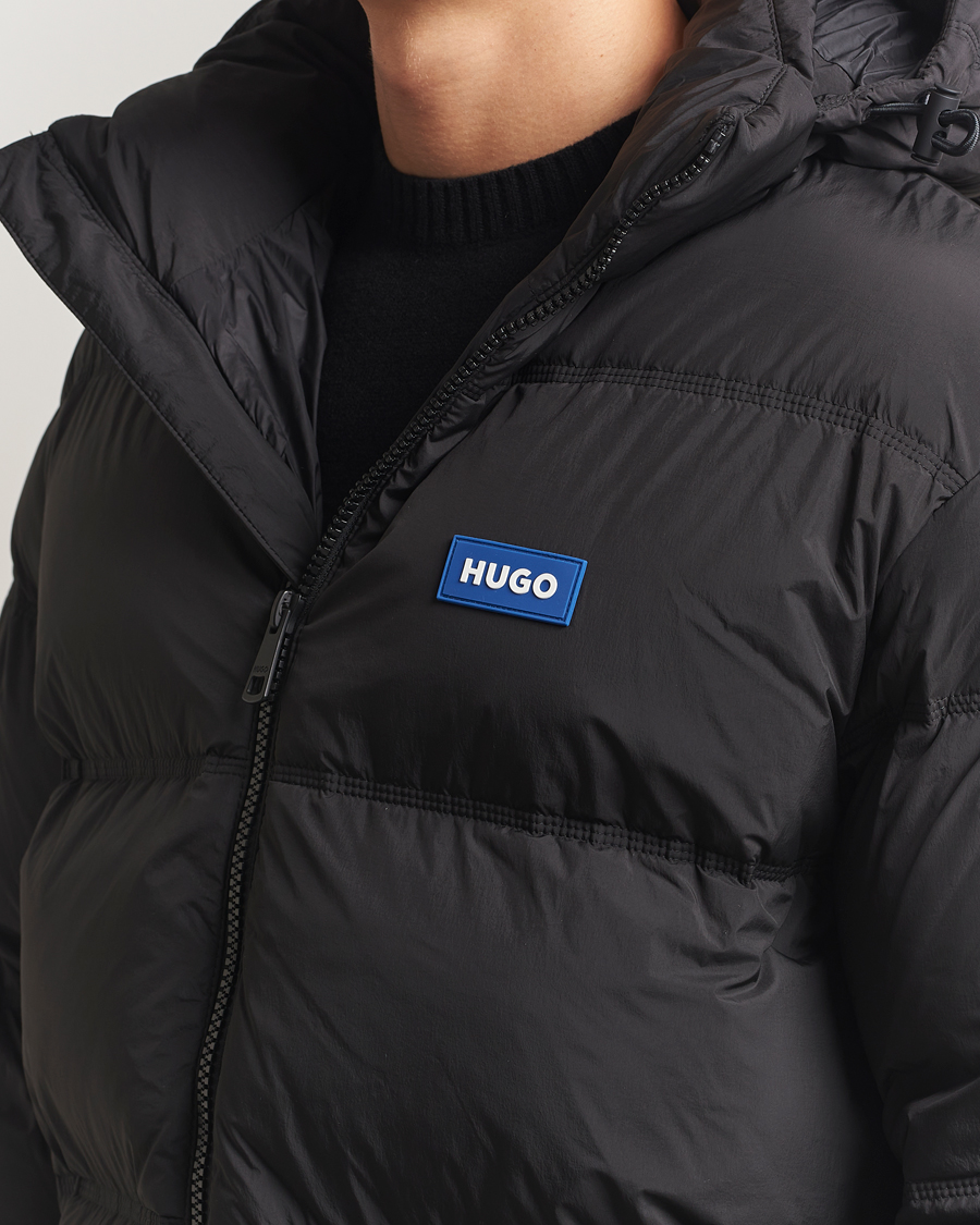 Herren | Jacken | HUGO | Bodi Hooded Puffer Parka Black