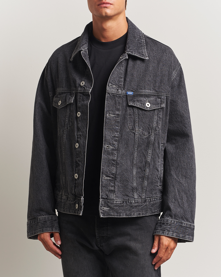 Herren | Jacken | HUGO | Kirkby Denim Jacket Black