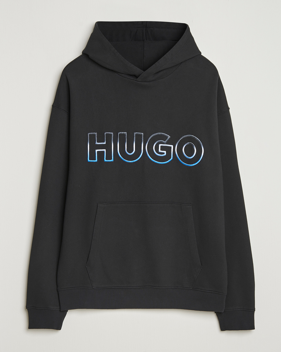 Herren | Pullover | HUGO | Nogudi Logo Hoodie Black