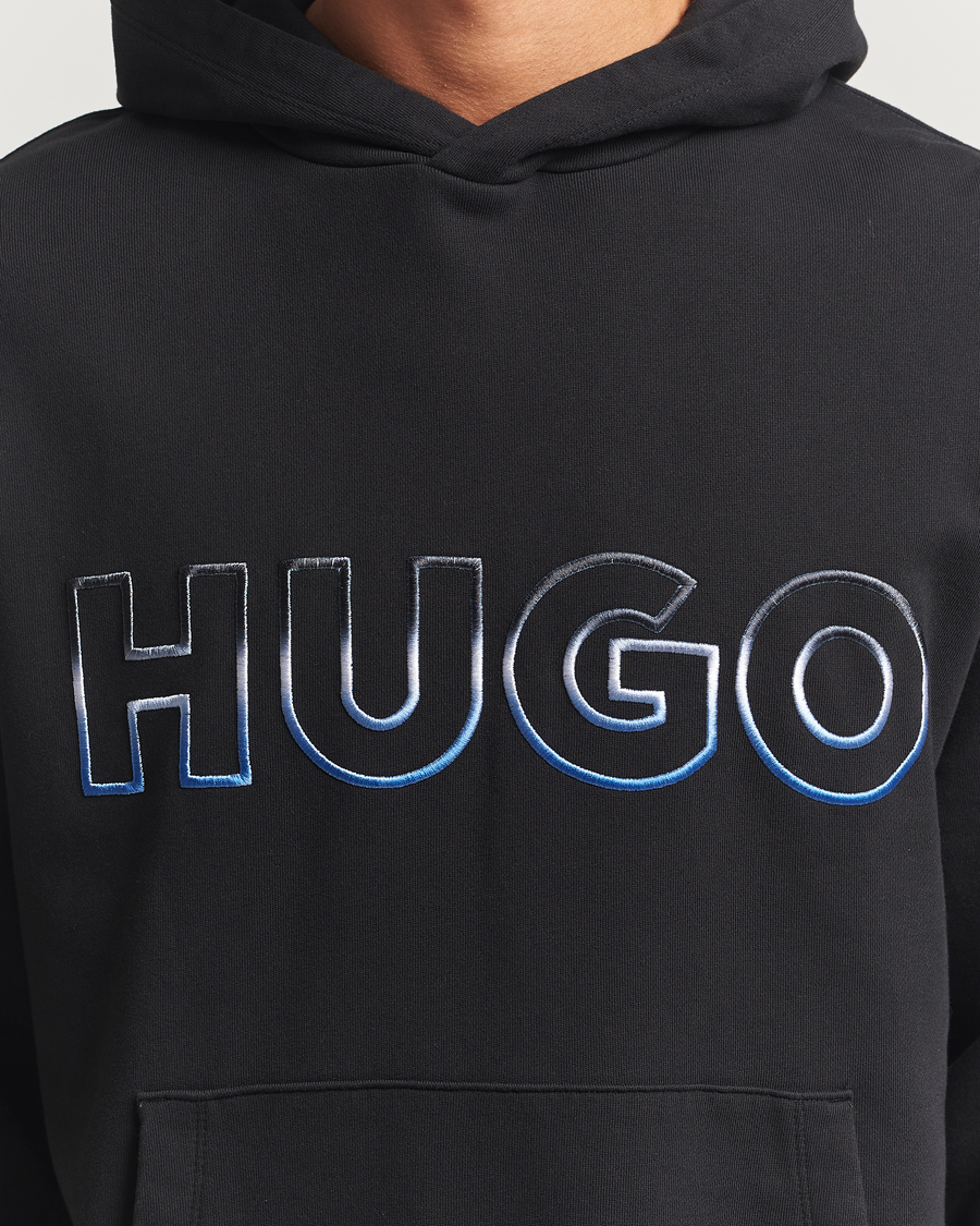 Herren | Pullover | HUGO | Nogudi Logo Hoodie Black