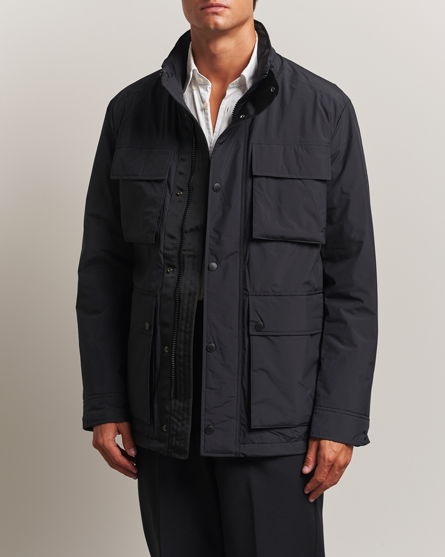 Herren | Jacken | J.Lindeberg | Aiden 2L Padded Field Jacket Black