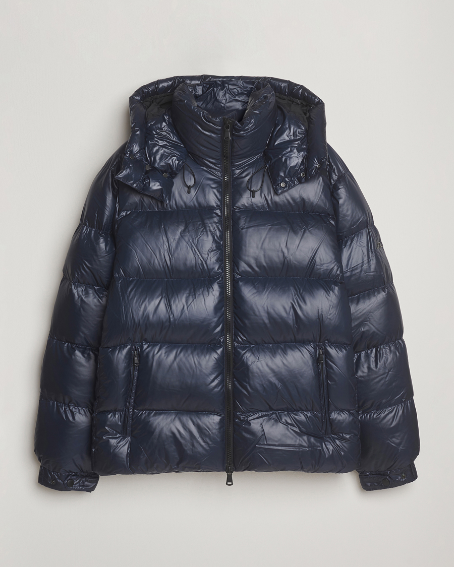 Herren | Jacken | J.Lindeberg | Creek Down Hooded Jacket Navy