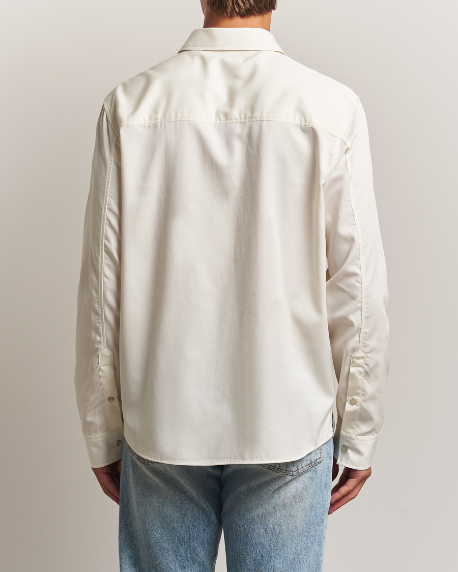 Herren | Hemden | J.Lindeberg | Finnigan Tencel Twill Overshirt Cloud White
