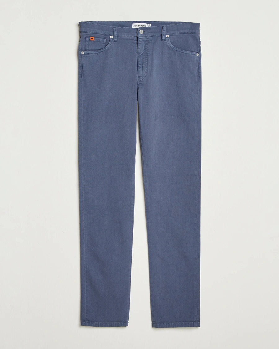 Herren | Jeans | J.Lindeberg | Jax Left Hand Twill Jeans Vintage Indigo