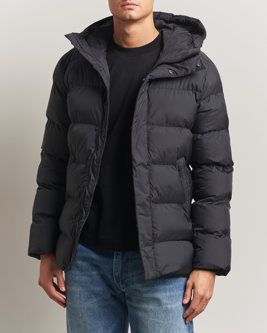 Herren | Jacken | J.Lindeberg | Padded Hooded Jacket Black