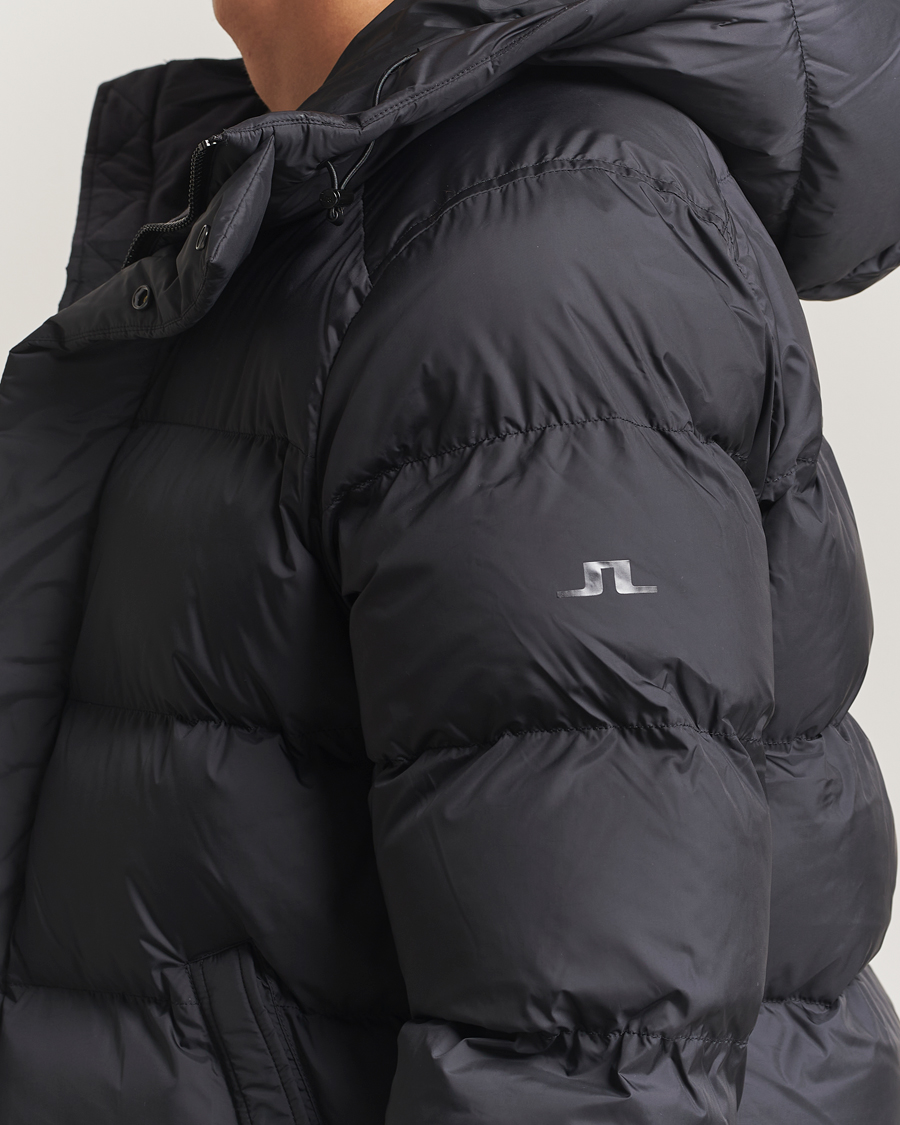 Herren | Jacken | J.Lindeberg | Padded Hooded Jacket Black