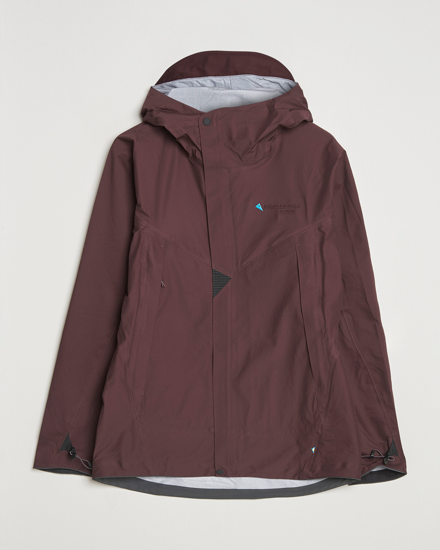 Herren | Jacken | Klättermusen | Asynja Lightweight Waterproof Jacket Amanth Red