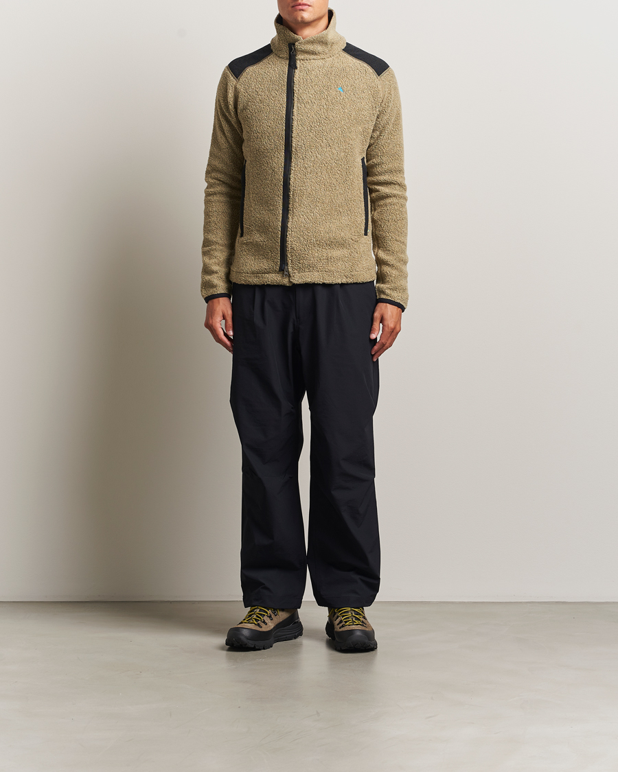 Herren | Pullover | Klättermusen | Skoll Wool Fleece Jacket Silver Green