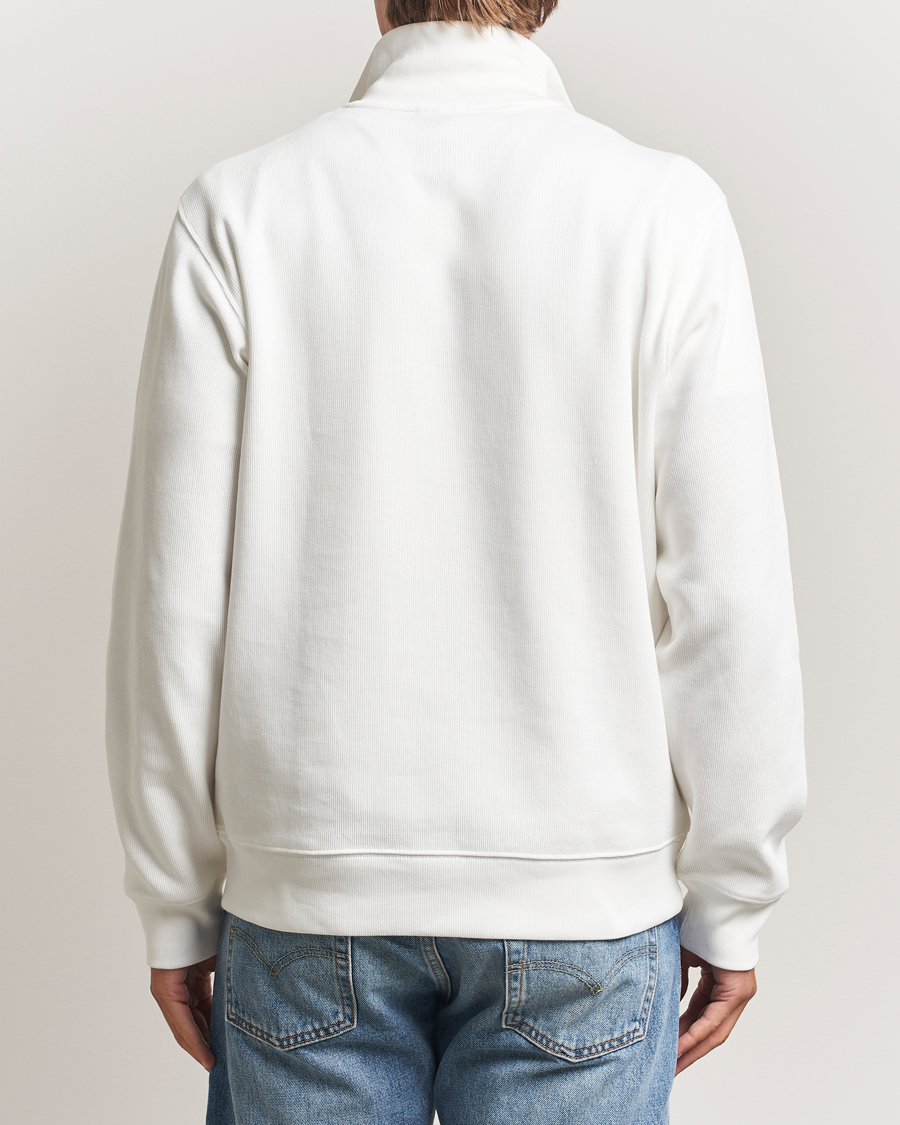 Herren | Pullover | Lacoste | Rib Interlock Half Zip Flour